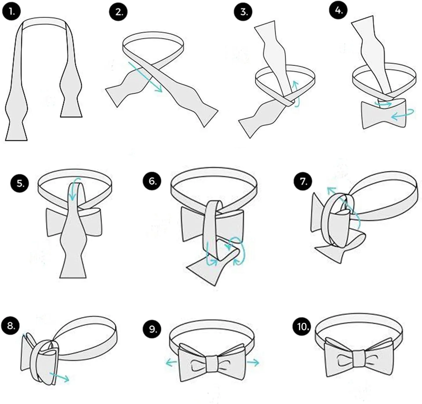 DiBanGu Silk Bow Ties for Men Striped Solid Paisley Self Bowtie and Pocket Square Cufflinks Formal Tuxedo Bowtie Set Wedding