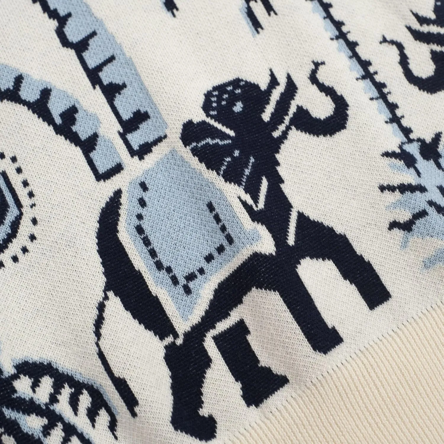 OXKNIT Mens Knit Polo Shirts Short Sleeve Shirt Casual Vintage Shirts with Coconut Tree Pattern