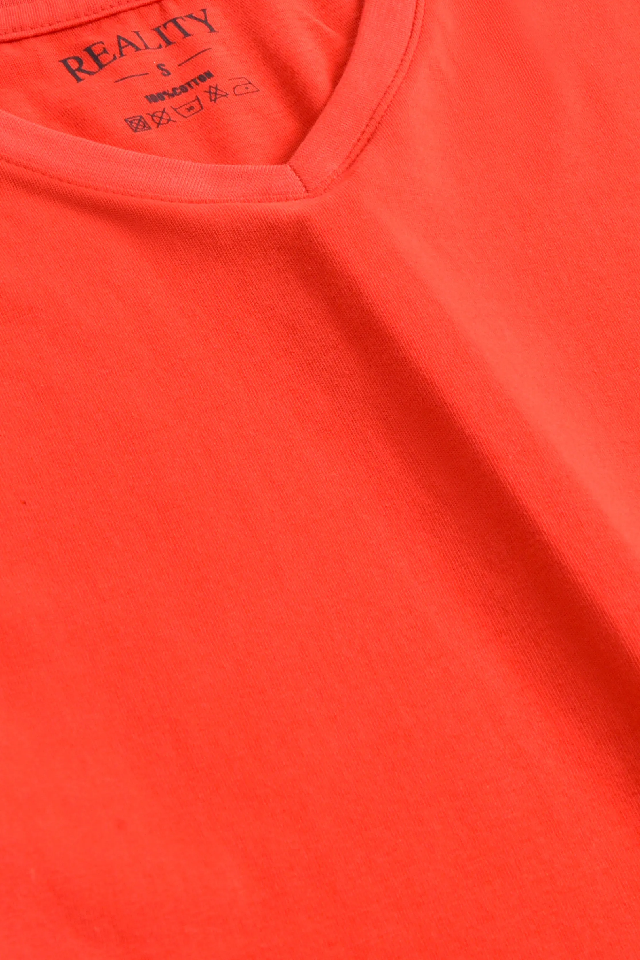 Red V-Neck T-shirt