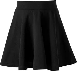 Skirt for Girls,Uniform Pleated Skater Skirts Kids Casual Mini Flare Plain