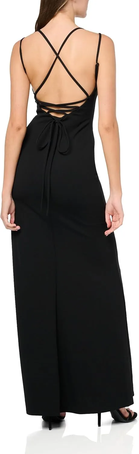 Speechless Women's Sleeveless Embroidered Maxi Party Dress