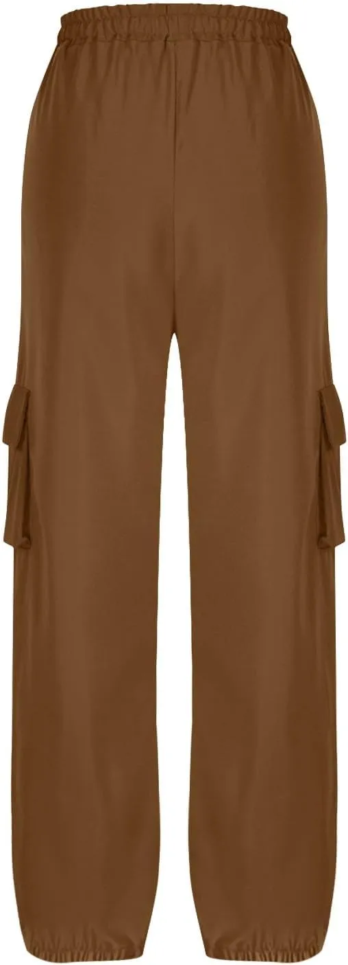Womens Cargo Pants Lightweight Summer Quick Dry Waterproof Hiking Pant Casual Outdoor Athletic Joggers with Pockets