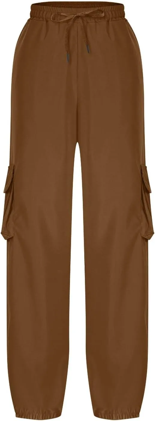 Womens Cargo Pants Lightweight Summer Quick Dry Waterproof Hiking Pant Casual Outdoor Athletic Joggers with Pockets